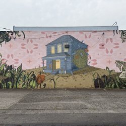 Artist & Craftsman Supply - Mural on back of building