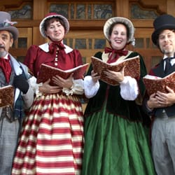 Christmas Matters Holiday Carolers - One of our many handsome quartets