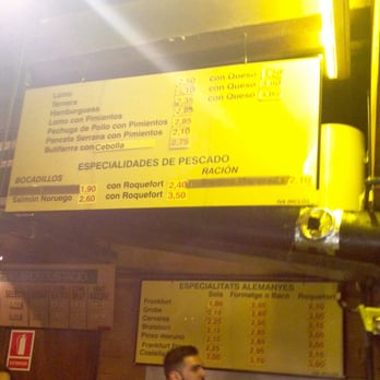 Can Paixano - More menus. - Tapas/Small Plates Near Me - Barcelona, B