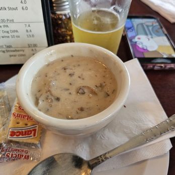 Valley River Brewery - Homemade Mushroom soup - Breweries Near Me - Murphy, North Carolina Valley River Brewery - Homemade Mushroom soup - Breweries Near Me - Murphy, North Carolina