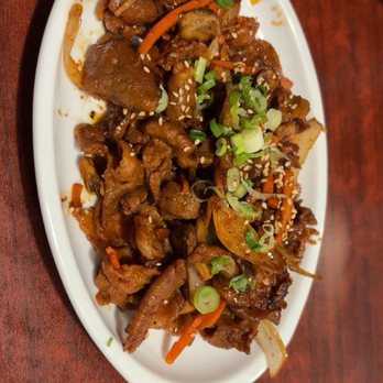 Love Sushi - Spicy Pork app - Japanese Near Me - Bakersfield, California Love Sushi - Spicy Pork app - Japanese Near Me - Bakersfield, California