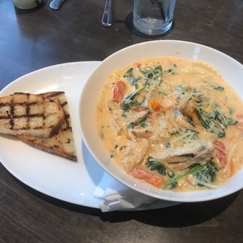 Standard Service - Heath - Cheese ravioli with chicken Alfredo - New American Near Me - Heath, Texas Standard Service - Heath - Cheese ravioli with chicken Alfredo - New American Near Me - Heath, Texas