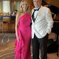 Delux Tux - Black tie night on the Queen Mary II.