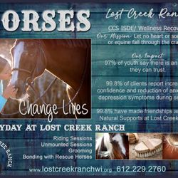 Lost Creek Ranch - Riding Lessons, mental health sessions and more
