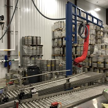Toppling Goliath Brewing - Filling kegs - Breweries Near Me - Decorah, Iowa Toppling Goliath Brewing - Filling kegs - Breweries Near Me - Decorah, Iowa