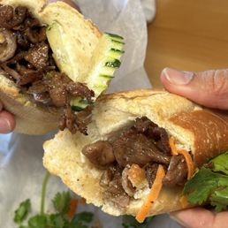 charbroiled pork banh mi charbroiled pork banh mi