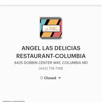 Angel Las Delicias - Online ordering is available through clover (12.4.23) - Salvadoran Near Me - Columbia, Maryland