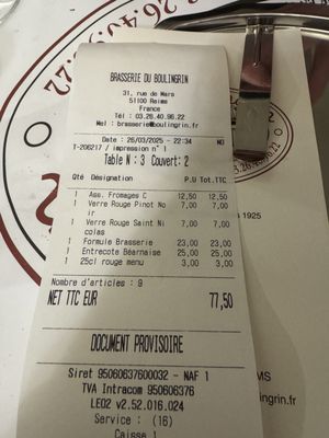 Brasserie le Boulingrin by null
