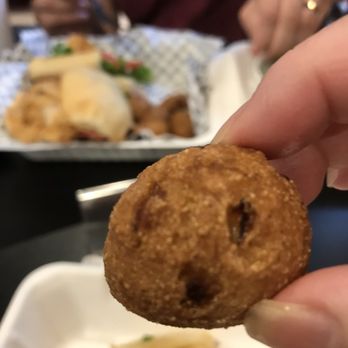 Bahama Mike's Seafood and Grill - Hush puppy! A delicious little morsel :) - Seafood Near Me - Pasadena, Maryland