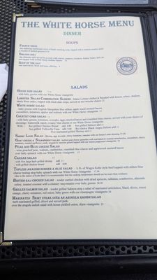 Menu photo 3 The White Horse New Preston, CT Menu photo 3 The White Horse New Preston, CT
