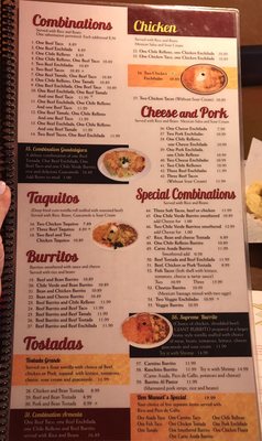 Menu photo 4 Mi Ranchito Orem, UT