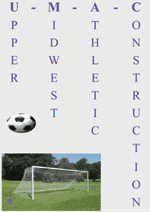 Upper Midwest Athletic Construction Logo