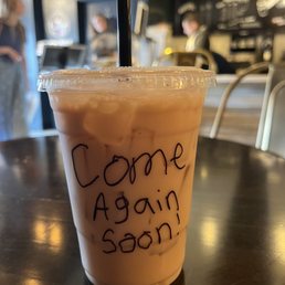 Iced Chai Latte