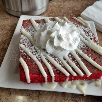 Krave Restaurant-Bridgeview - Red Velvet pancakes - American Near Me - Bridgeview, Illinois