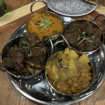 St James - Modern Caribbean - Paratha Platter - Caribbean Near Me - Washington, DC, District of Columbia