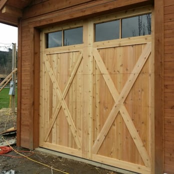 Independent Garage Doors - Barn style garage door at Fall City project. - Garage Door Services Near Me - Tacoma, Washington Independent Garage Doors - Barn style garage door at Fall City project. - Garage Door Services Near Me - Tacoma, Washington