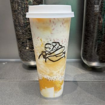 Hey Tea - Mango grapefruit boom - Bubble Tea Near Me - New York, New York