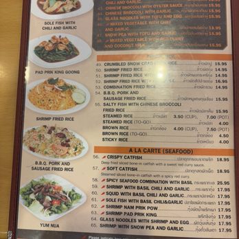 Yai's On Vermont - Menu - Thai Near Me - Los Angeles, California