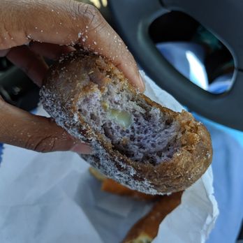 Starbread Bakery - Malasada ube- again, sugar gets all over your hands. It's ok, nothing great. - Bakeries Near Me - Union City, California