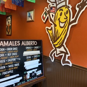 Tamales Alberto - Menu upfront in March/April 2020 - Mexican Near Me - Los Angeles, California