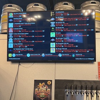 Our Brew - Menu - Breweries Near Me - San Bernardino, California