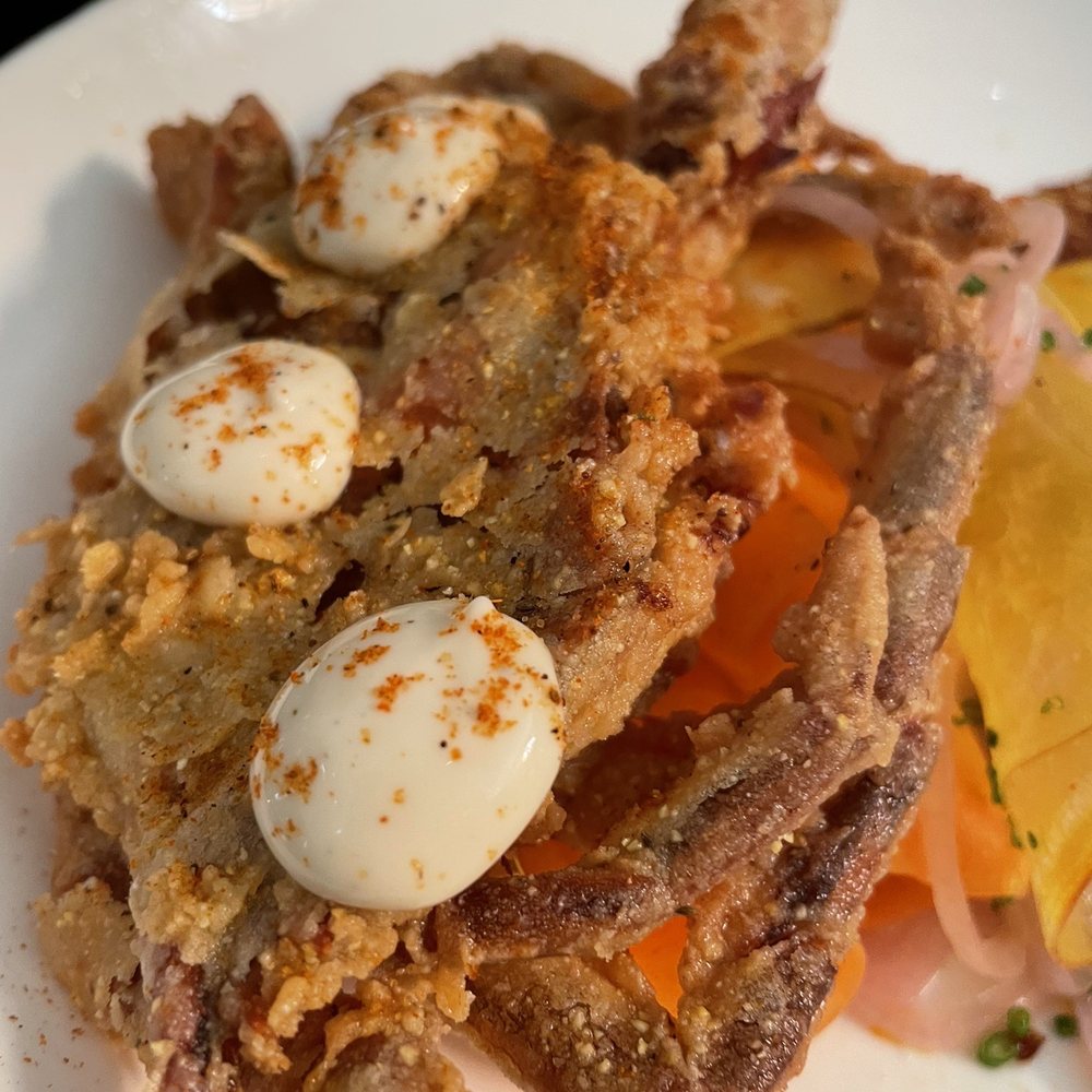 The LINE DC - Soft shell crab - Hotels Near Me - Washington, DC, District of Columbia The LINE DC - Soft shell crab - Hotels Near Me - Washington, DC, District of Columbia