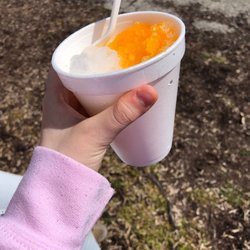 Crab Shack - Creamy coconut and egg custard small shaved ice (I already ate half whoops)