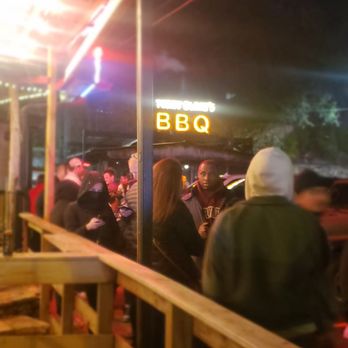 Terry Black's Barbecue - Yes, the famous line! - Barbeque Near Me - Austin, Texas