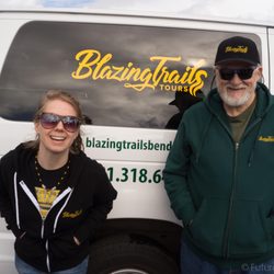 Blazing Trails Tours - Blazing Trails | Cannabis Tours | Co-Owners/Operators Stacie and Tris