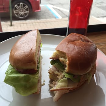 Palmer's Bakehouse - The roasted turkey, lettuce, tomato, Brie, and cranberry mayo sandwich is delish!! - Bakeries Near Me - Maplewood, New Jersey