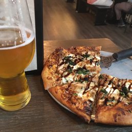 Chicken Caprese Pizza