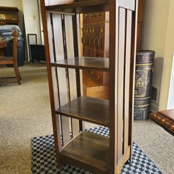 David's Antiques - LIMBERT #304 Oak Magazine Stand  $925