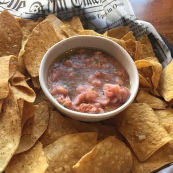 Gritty McDuff's Brew Pub - Strawberry scallop ceviche - watery and flavorless. Not worth the money - American Near Me - Portland, Maine Gritty McDuff's Brew Pub - Strawberry scallop ceviche - watery and flavorless. Not worth the money - American Near Me - Portland, Maine