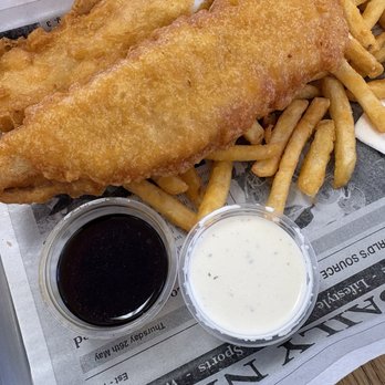 Chef John's Fish & Chips - Two piece meal with tartar and vinegar - Fish & Chips Near Me - Lemon Grove, California Chef John's Fish & Chips - Two piece meal with tartar and vinegar - Fish & Chips Near Me - Lemon Grove, California