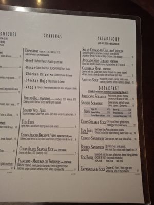 Menu photo 2 Havana Kitchen Temecula, CA