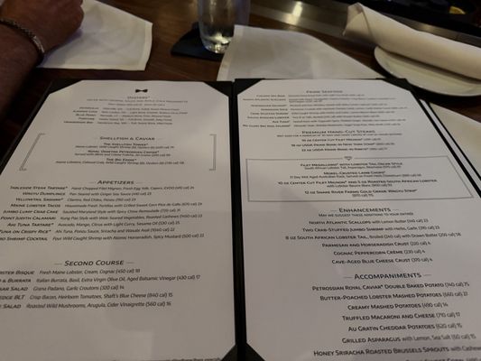Menu photo 1 Eddie V's Prime Seafood Naples, FL