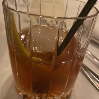 3 West - Cider Old Fashioned. Excellent! - New American Near Me - Basking Ridge, New Jersey