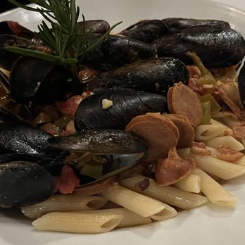16 Prospect Wine Bar & Bistro - Mussels with chorizo - American Near Me - Westfield, New Jersey 16 Prospect Wine Bar & Bistro - Mussels with chorizo - American Near Me - Westfield, New Jersey