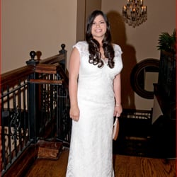 Mecklenburg Bridal Gallery - The bust of the dress was so huge I only filled half of the cup. After $400 worth of alterations the dress still looked like a bag on me.
