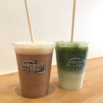 District Tea - assam milk tea and matcha latte - Bubble Tea Near Me - San Francisco, California
