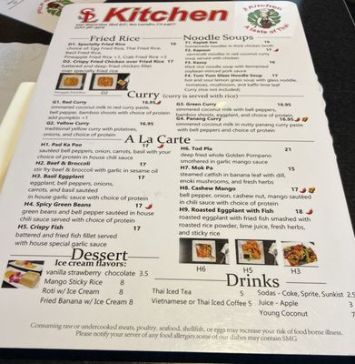 Menu photo 6 SL Kitchen San Leandro, CA