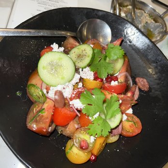 Abbalé - Heirloom tomato salad - Mediterranean Near Me - Miami Beach, Florida