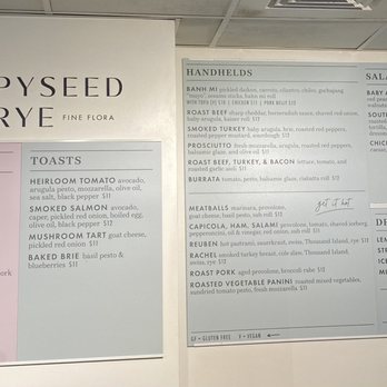 Poppyseed Rye - Menu - Sandwiches Near Me - Arlington, Virginia Poppyseed Rye - Menu - Sandwiches Near Me - Arlington, Virginia