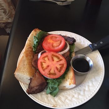 Sherry's Stage Stop Restaurant - Prime rib sandwich - Steakhouses Near Me - Yerington, Nevada Sherry's Stage Stop Restaurant - Prime rib sandwich - Steakhouses Near Me - Yerington, Nevada