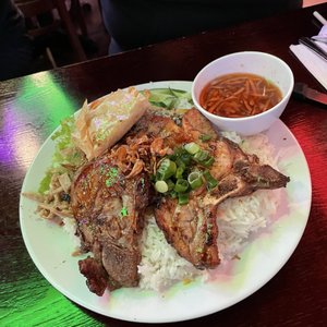 Photo of Pho Shizzle - Seattle, WA, United States. Pork chops
