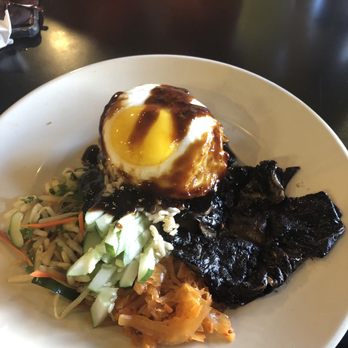 The Booch Bar - Portabella Mushroom Bibimbap - Breakfast & Brunch Near Me - Hilo, Hawaii