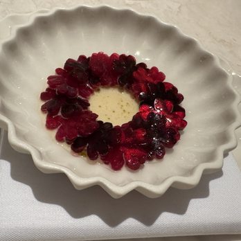 Geranium - Boiled beetroot from "Birkemosegård" with horseradish.  Geranium, Copenhagen. - Scandinavian Near Me - Copenhagen, 84