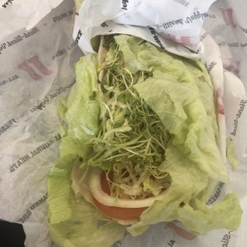 Jimmy John's - Unwich more like a salad thrown into parchment paper. Requested no tomato, there is clearly tomato's. - Delis Near Me - Chesterfield Township, Michigan Jimmy John's - Unwich more like a salad thrown into parchment paper. Requested no tomato, there is clearly tomato's. - Delis Near Me - Chesterfield Township, Michigan