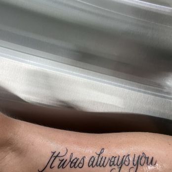 South County Tattoo - Wedding quote - Tattoo Near Me - Laguna Hills, California