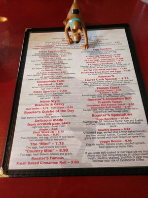 Menu photo 6 Rooster's Medford, OR
